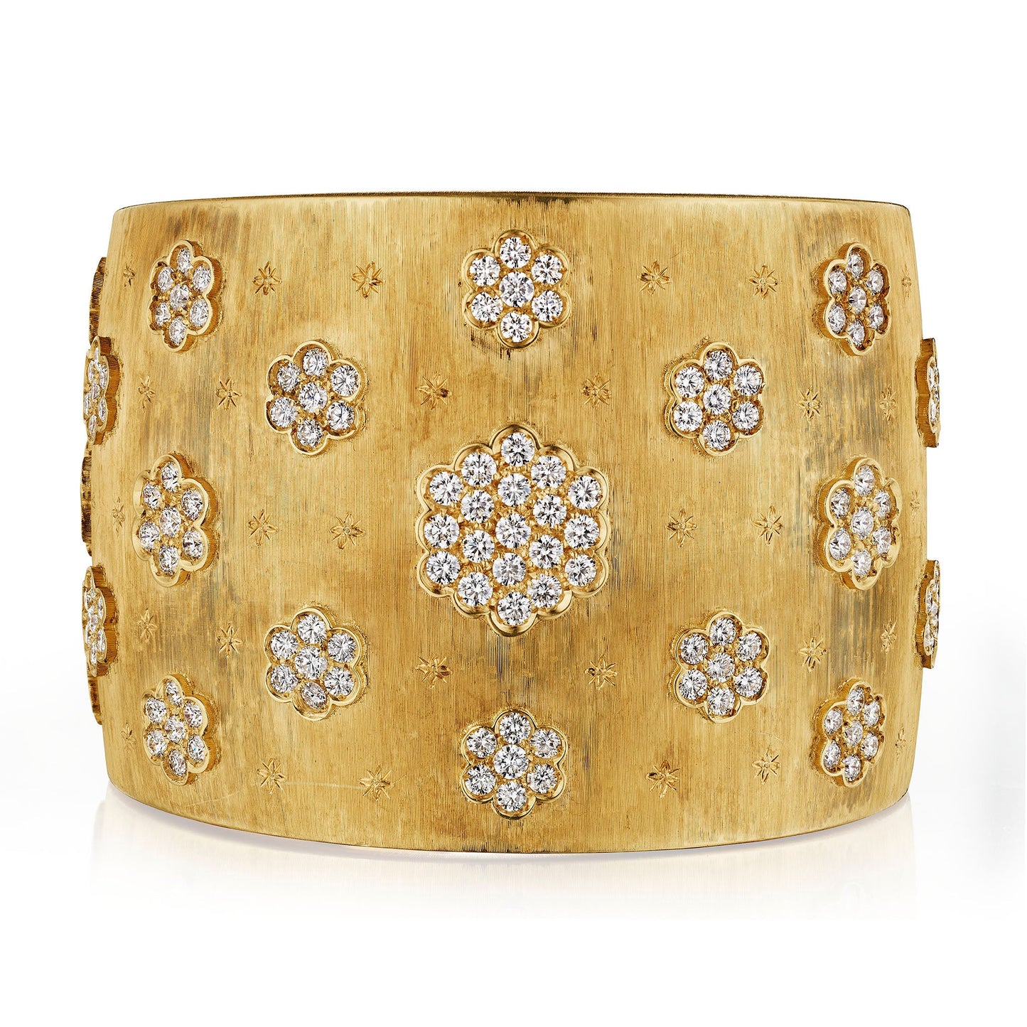 Mario Buccellati Diamond Rigato Bracelet