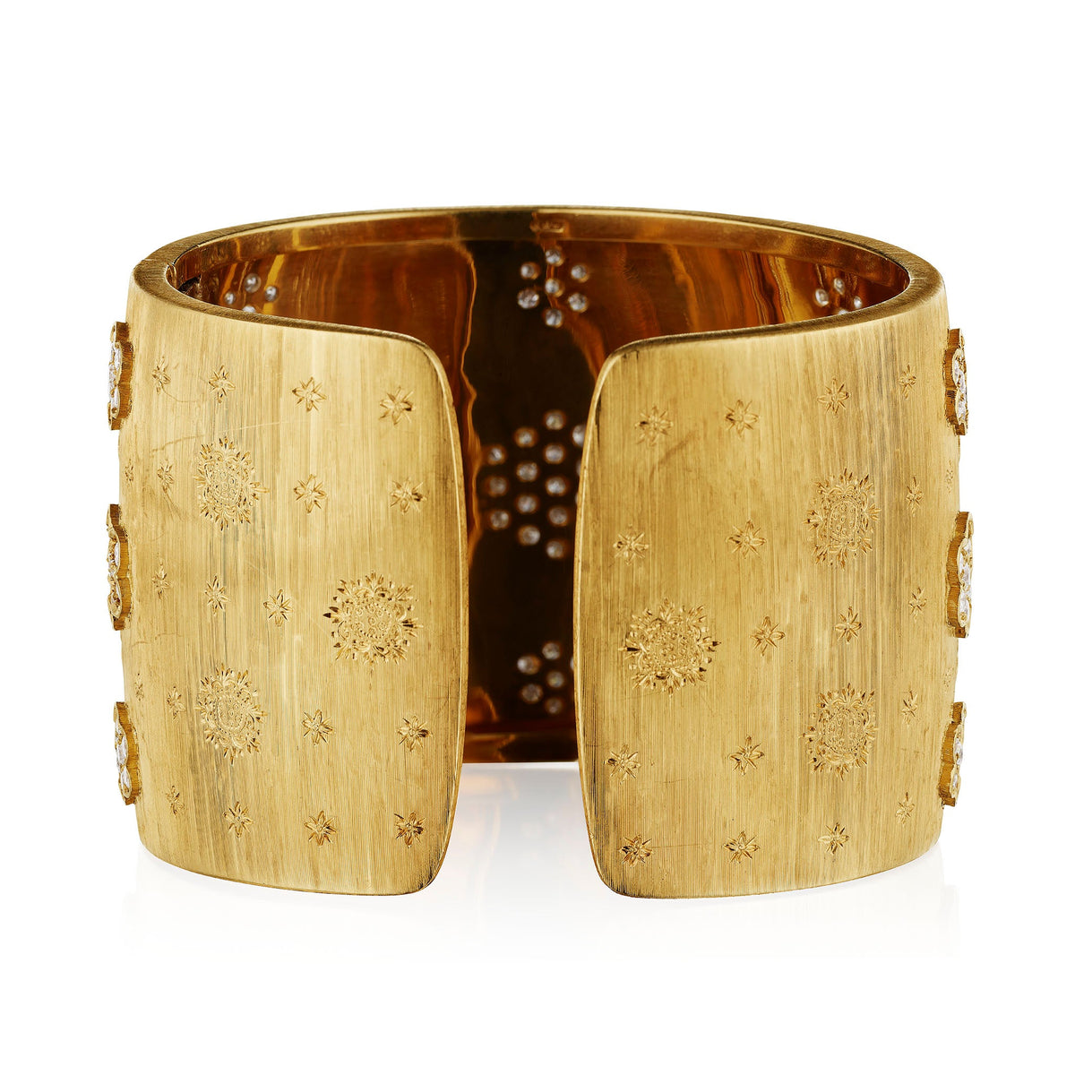 Mario Buccellati Diamond Rigato Bracelet