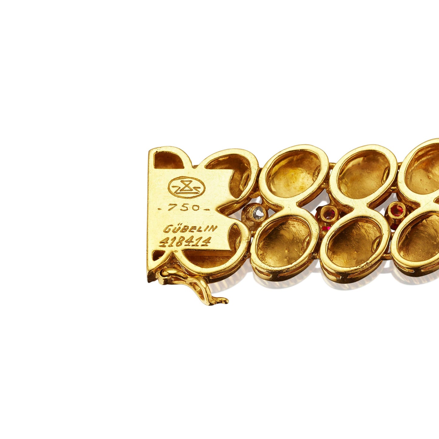 Péry & Fils Mid-Century Ruby and Diamond Suite