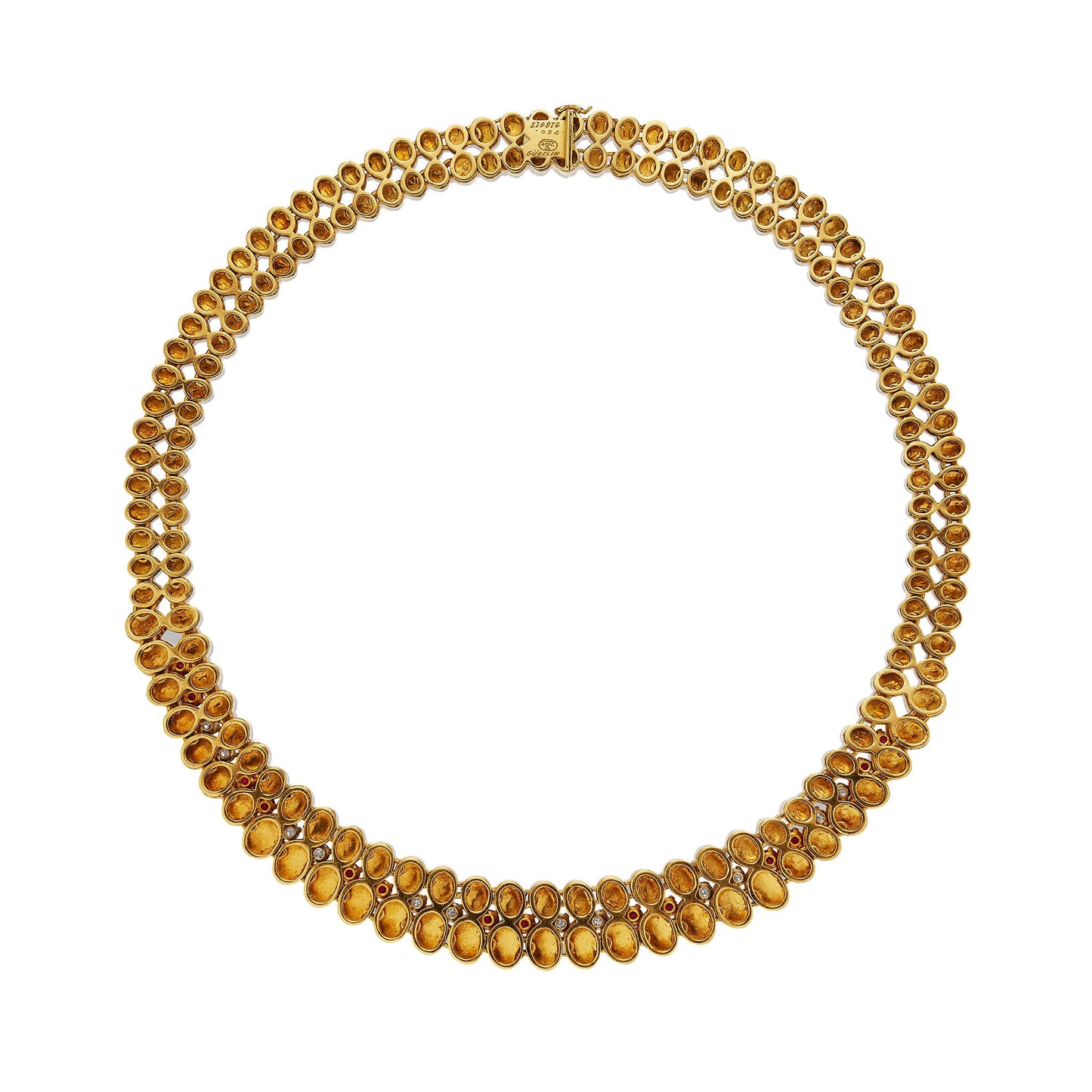 Péry & Fils Mid-Century Ruby and Diamond Suite