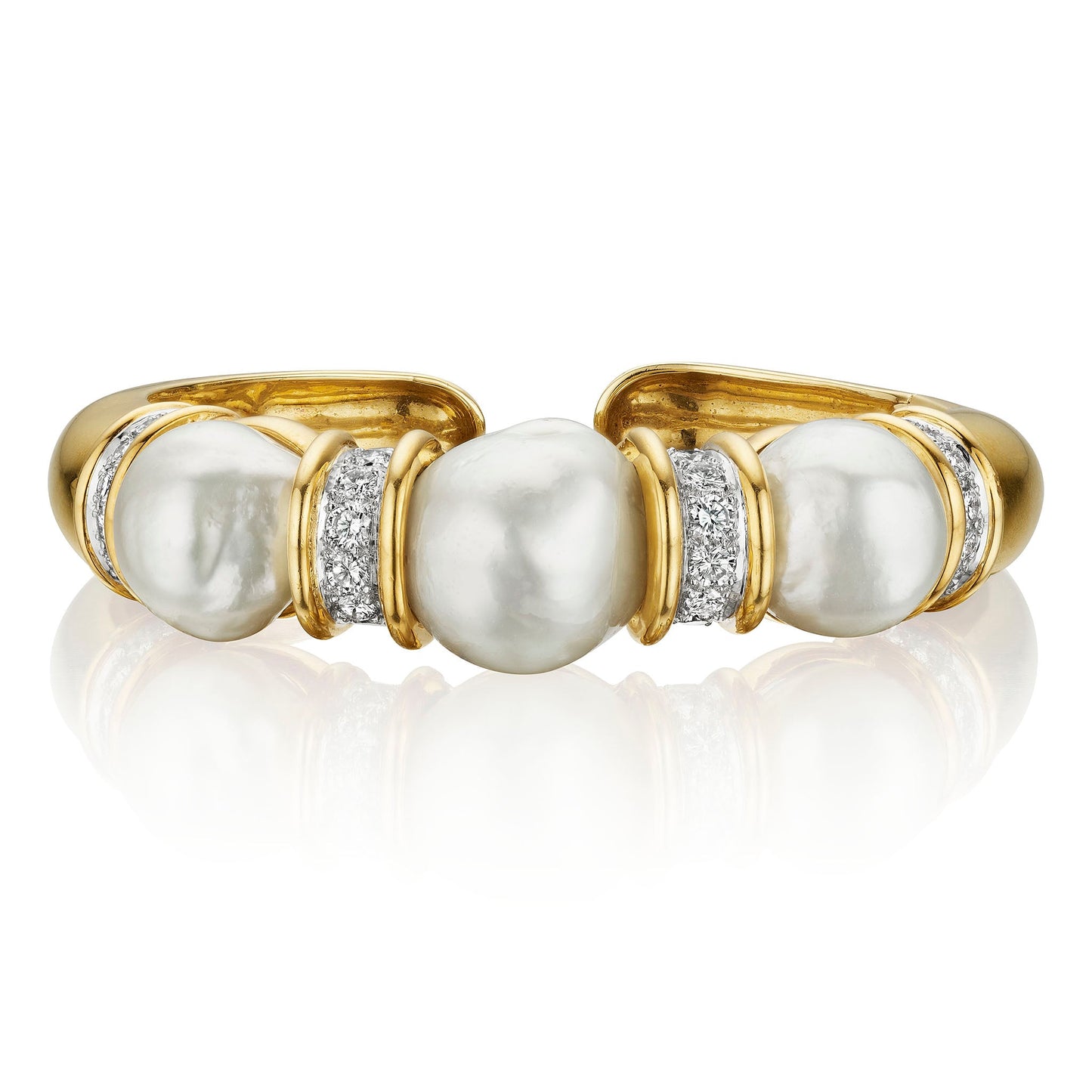 David Webb South Sea Pearl Bracelet