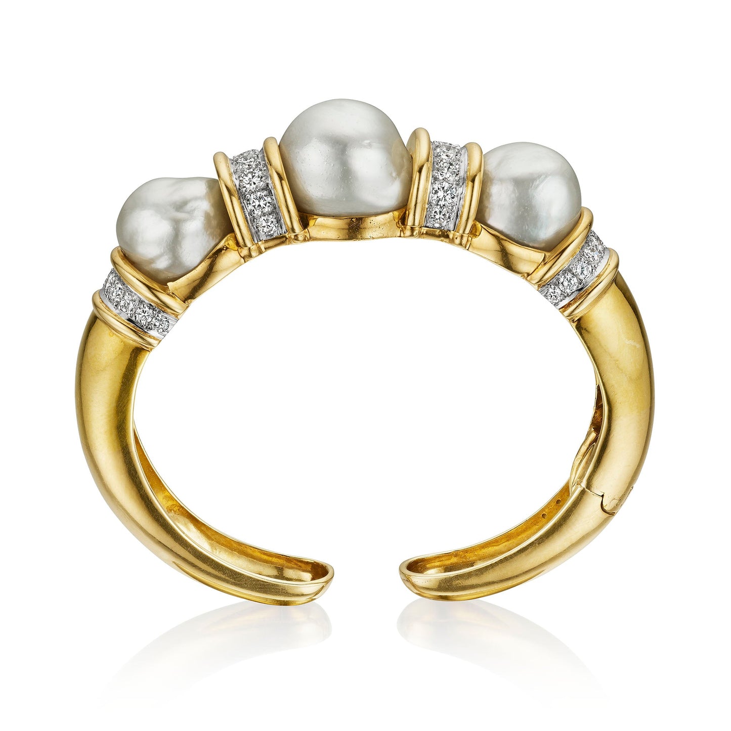 David Webb South Sea Pearl Bracelet