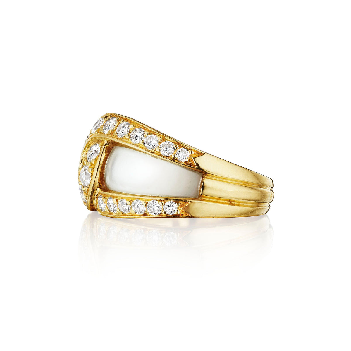 Van Cleef & Arpels Paris Mother-of-Pearl Ring