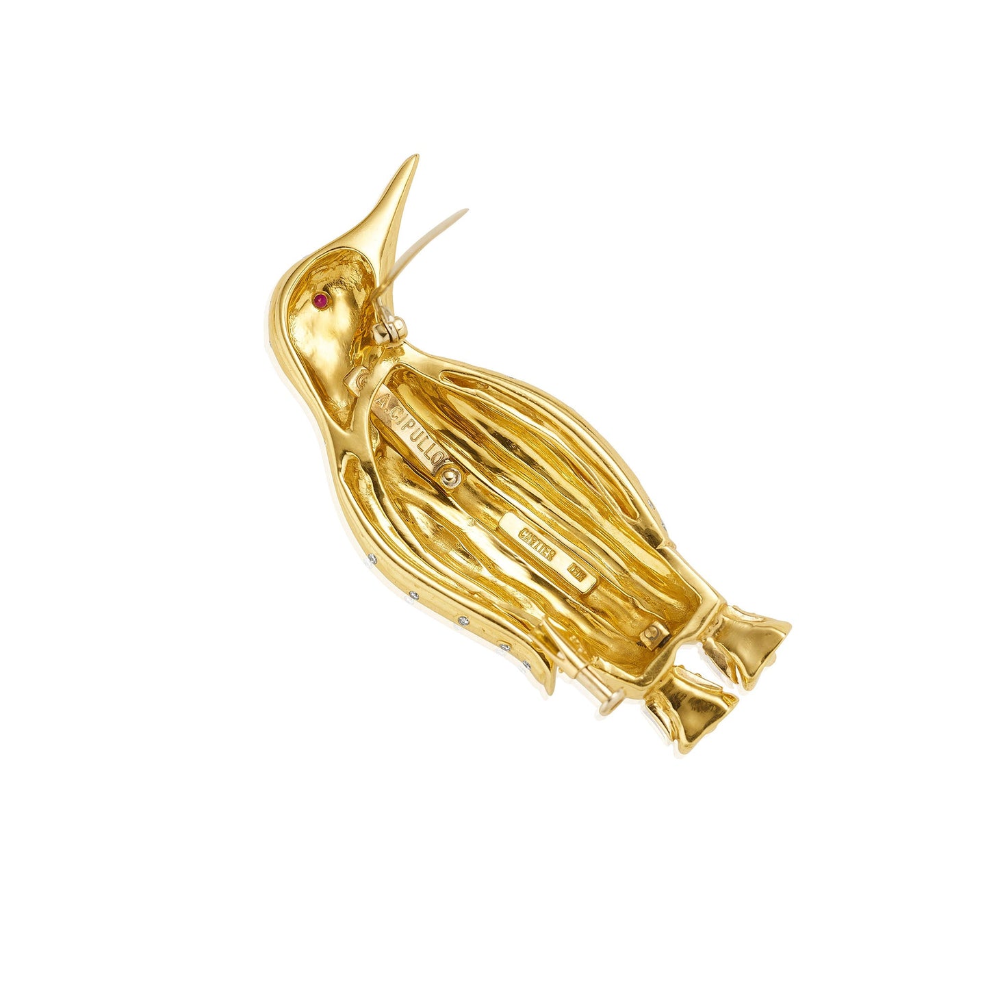 Aldo Cipullo for Cartier Penguin Brooch