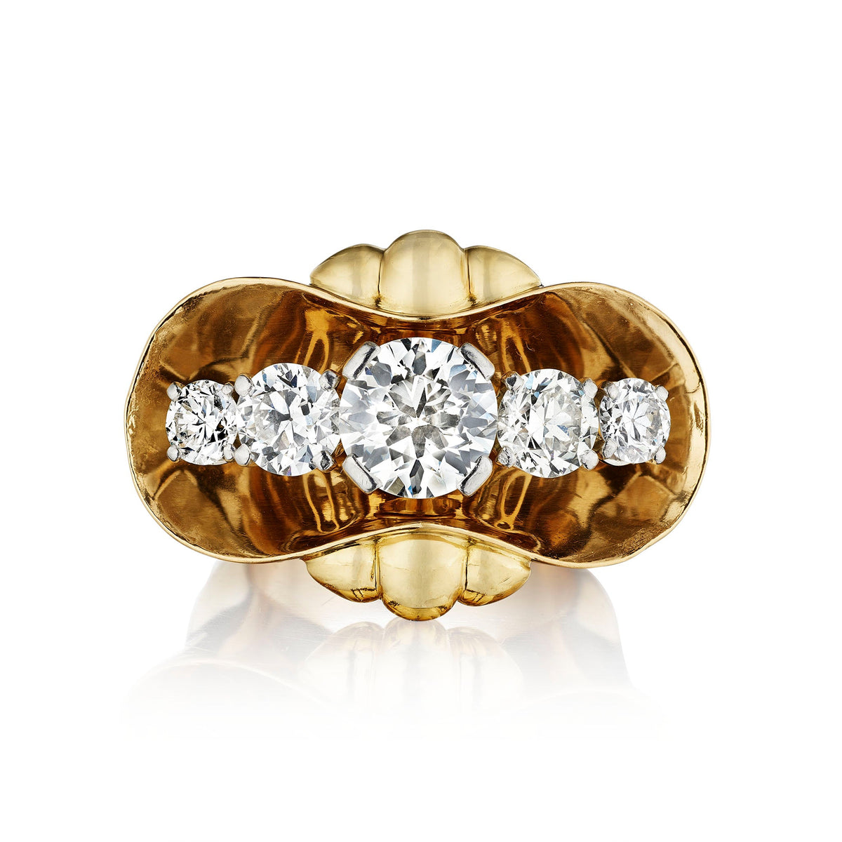Van Cleef & Arpels Mid-Century Diamond Ring