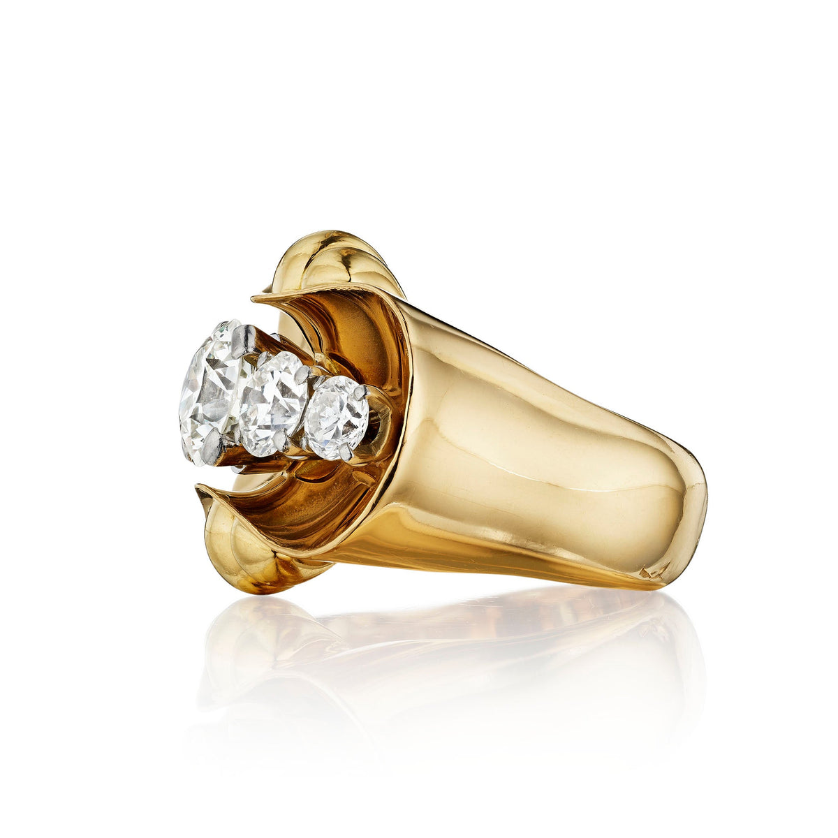 Van Cleef & Arpels Mid-Century Diamond Ring