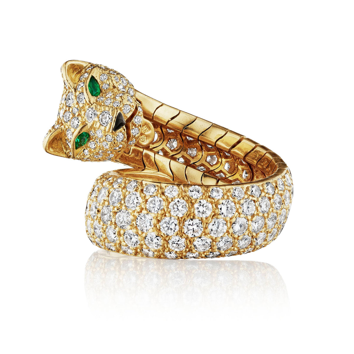 Cartier Paris Diamond "Panthère Lakarda" Ring