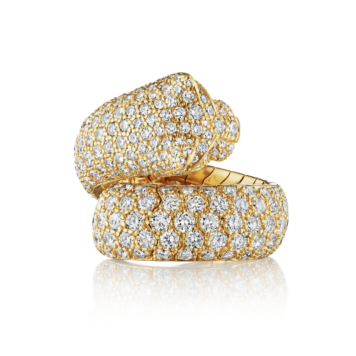 Cartier Paris Diamond "Panthère Lakarda" Ring