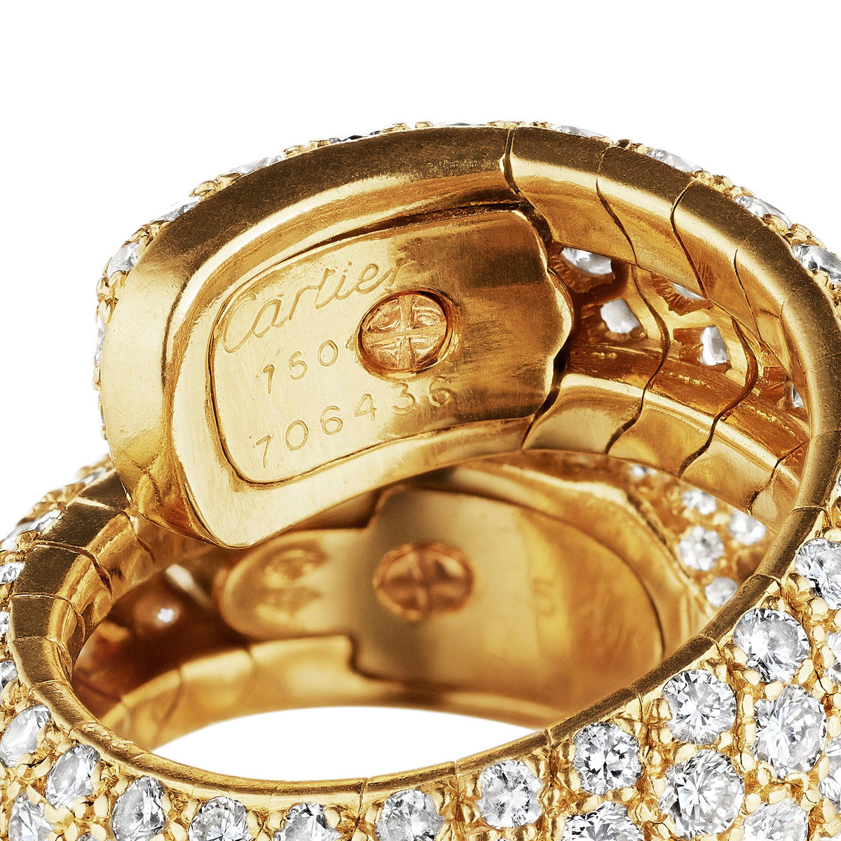 Cartier Paris Diamond "Panthère Lakarda" Ring