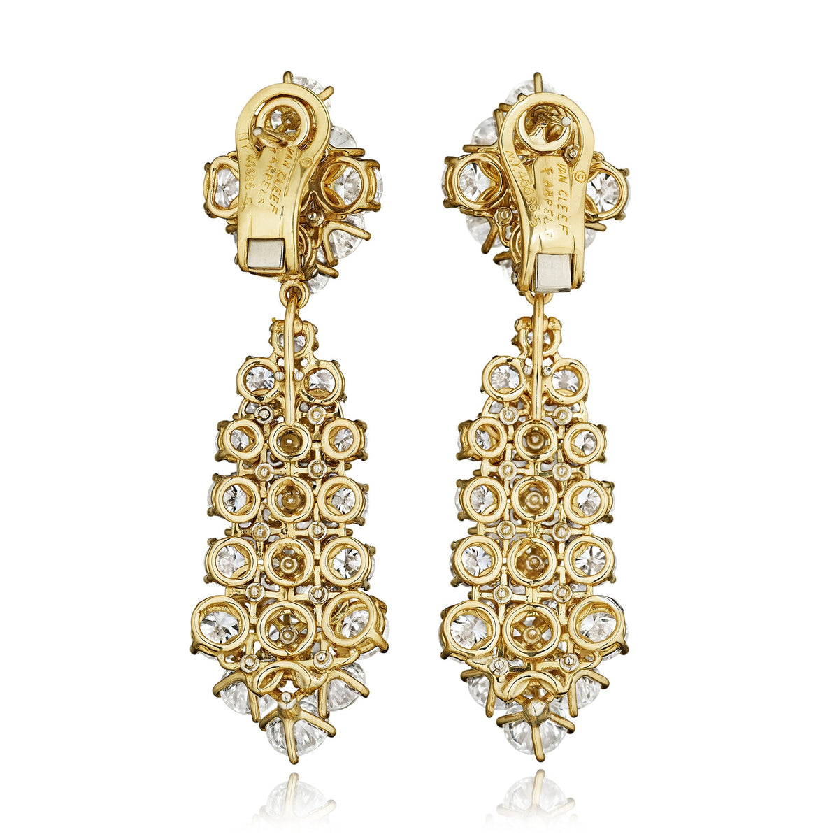 Van Cleef & Arpels Diamond "À Cheval" Earrings