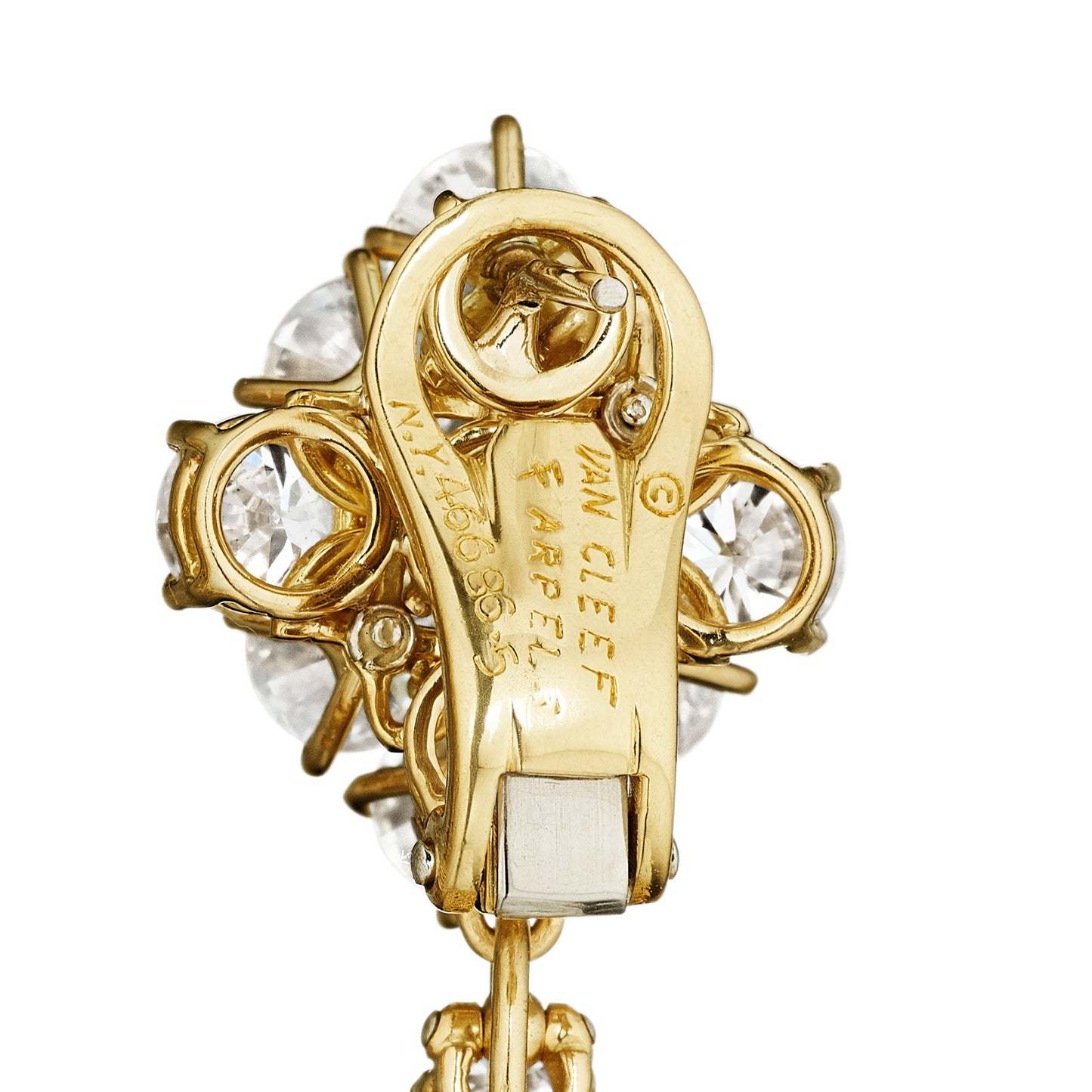 Van Cleef & Arpels Diamond "À Cheval" Earrings