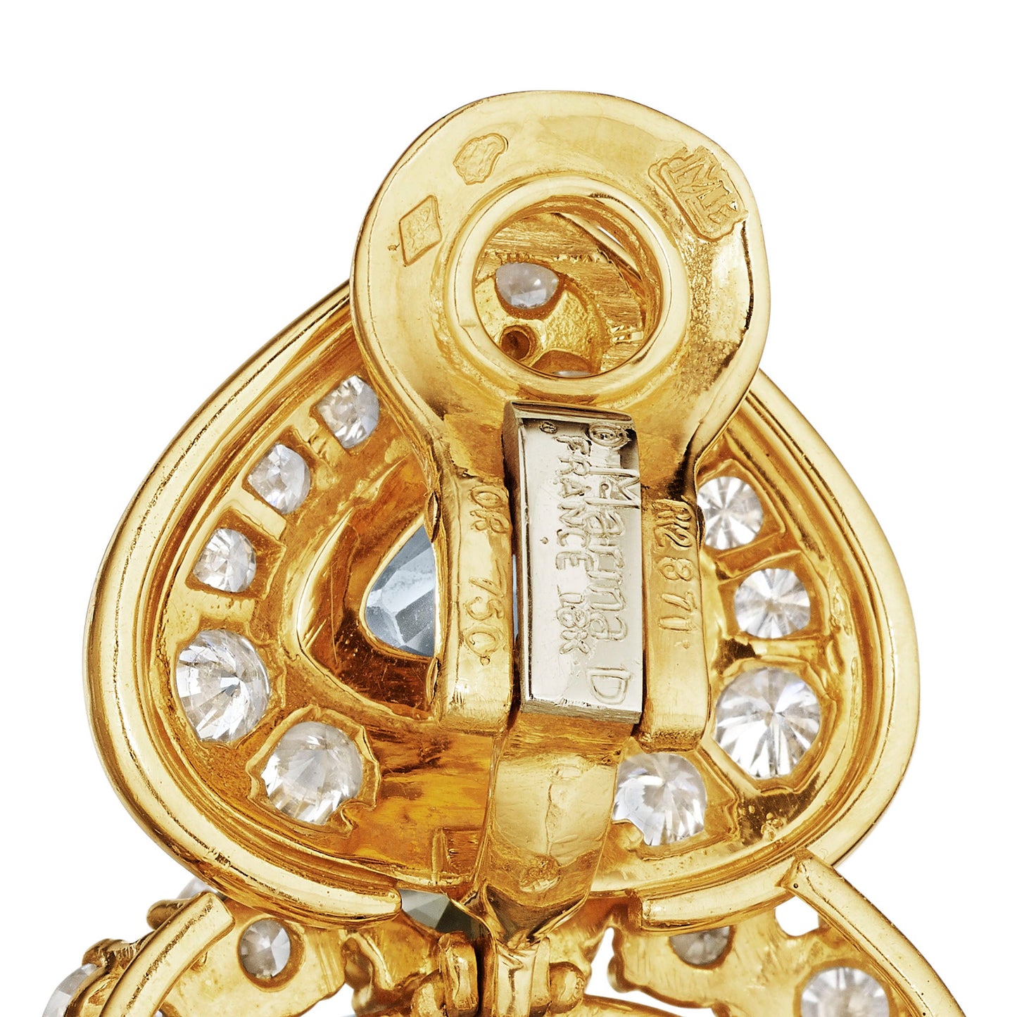 Marina B. Sapphire "Gina" Earrings