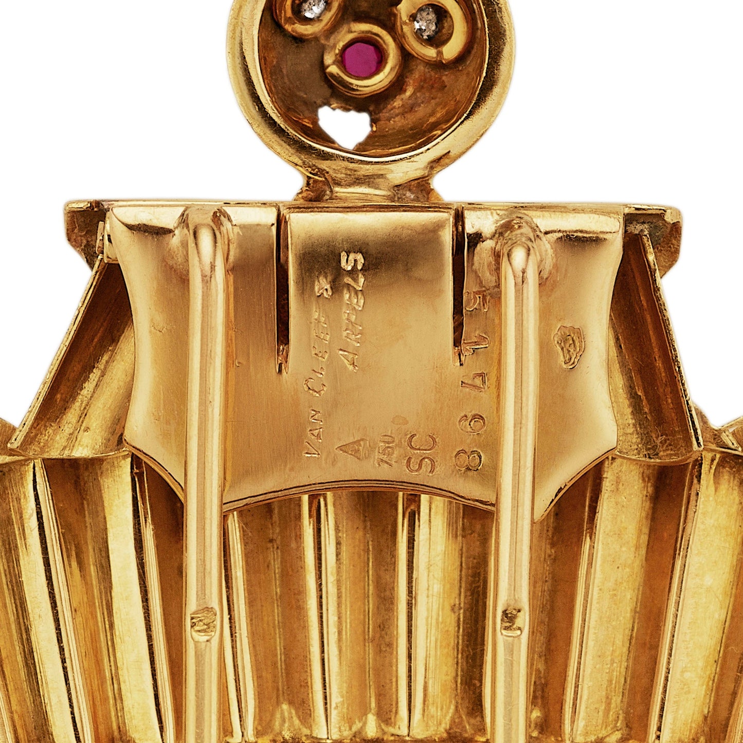 Van Cleef & Arpels "Sailor with the Accordion" Brooch