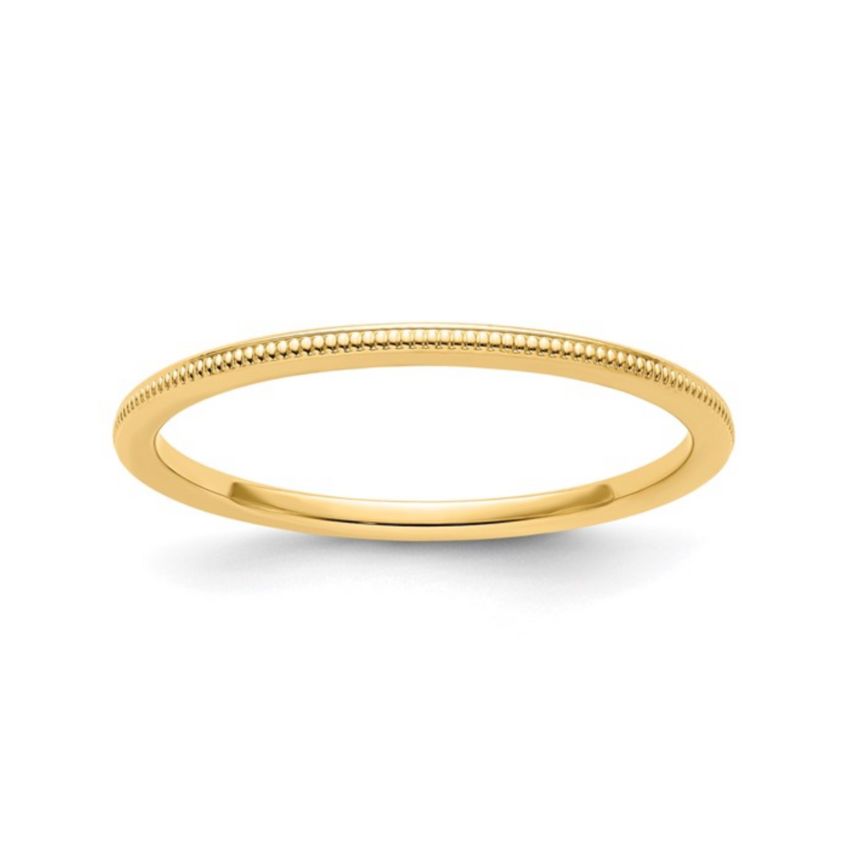 The Milgrain Stacking Ring | 1.2mm