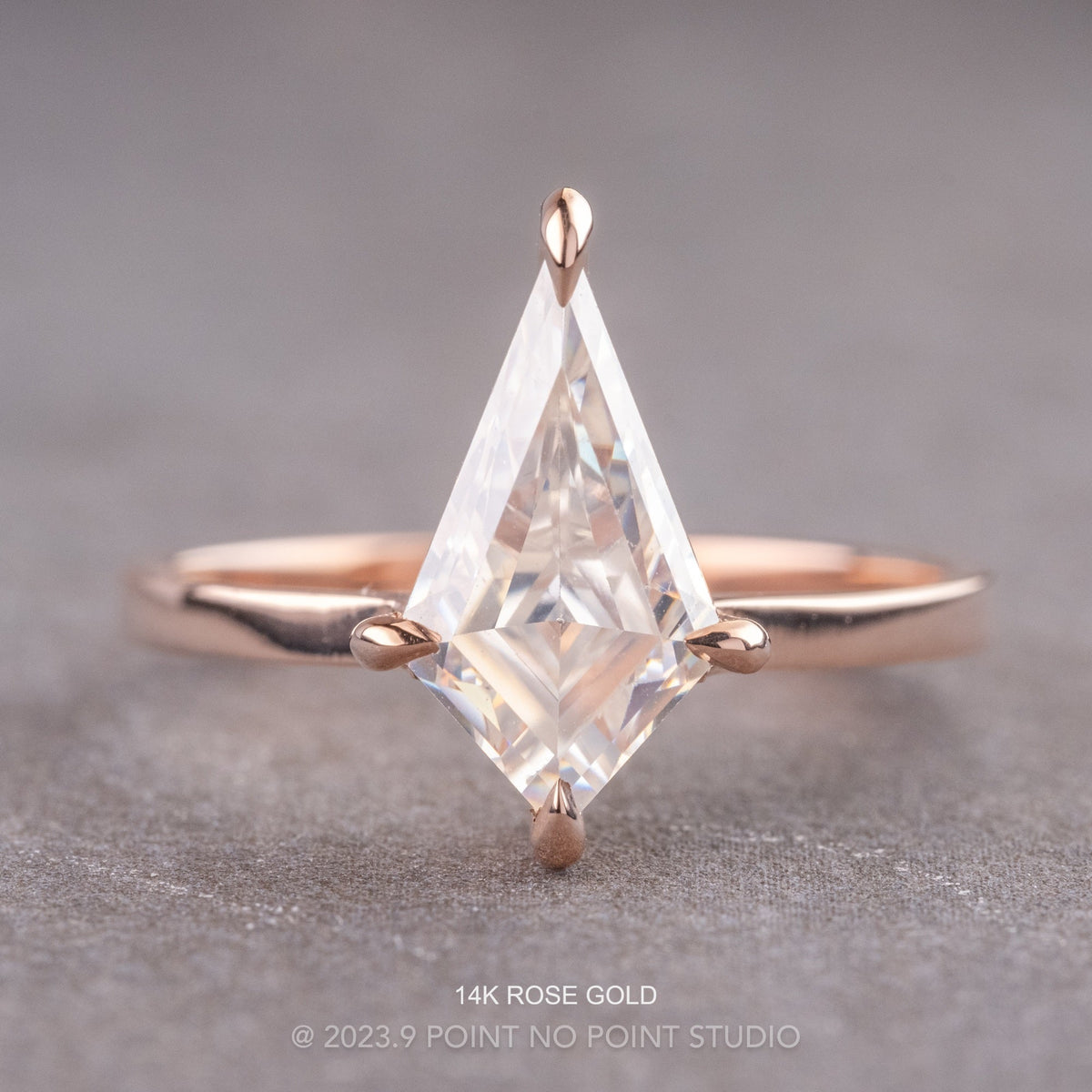 Kite Lab Diamond Engagement Ring, Lark Setting