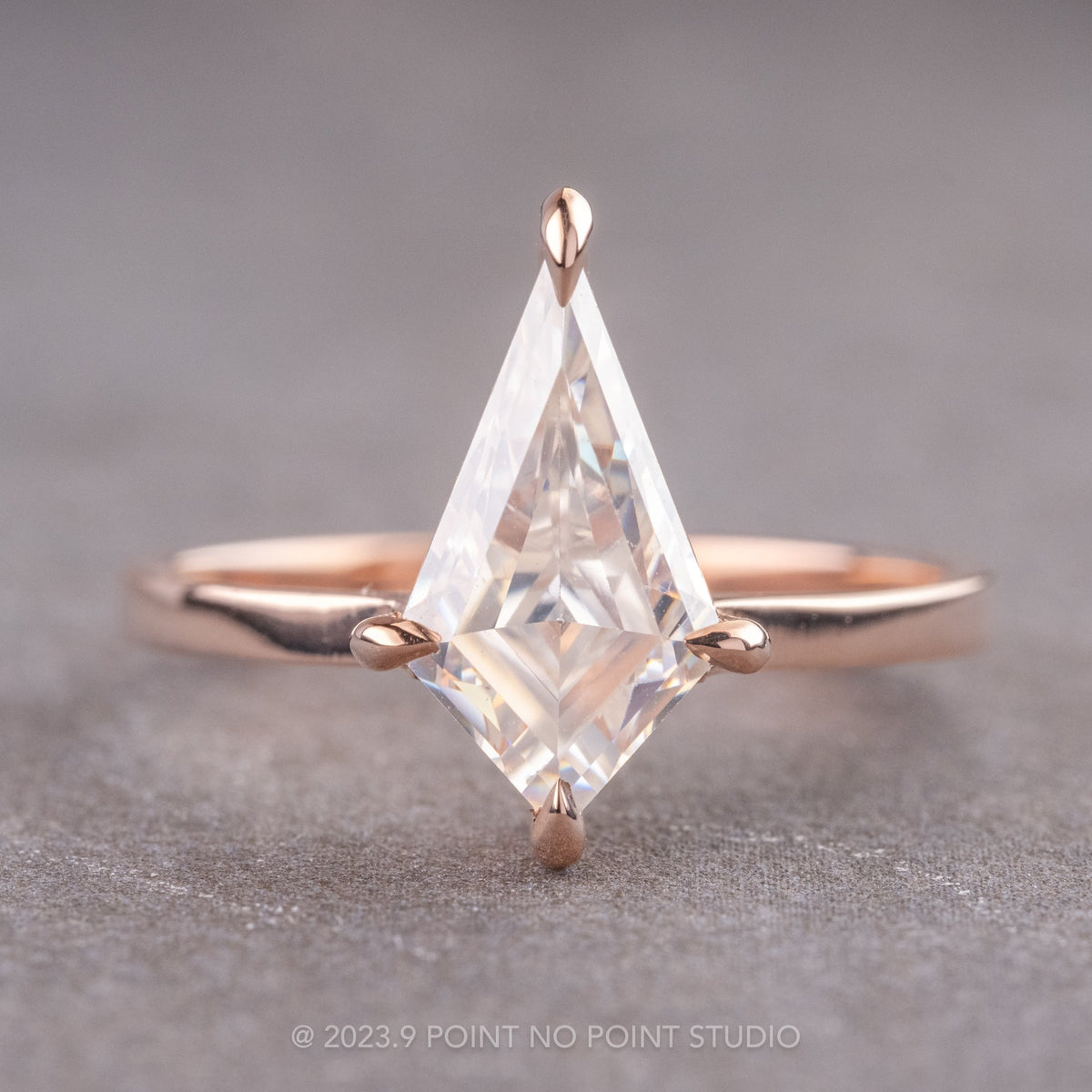Kite Lab Diamond Engagement Ring, Lark Setting
