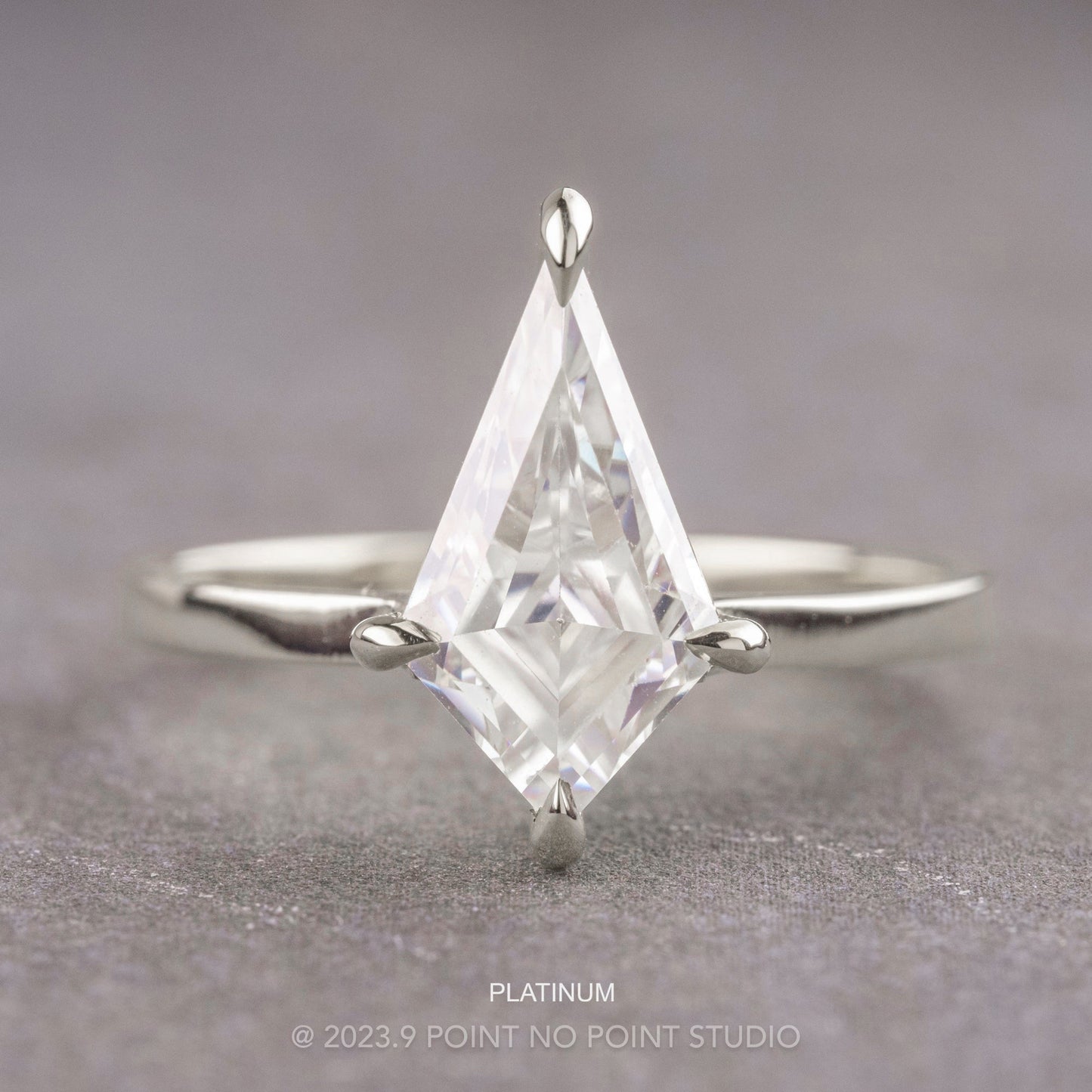 Kite Lab Diamond Engagement Ring, Lark Setting