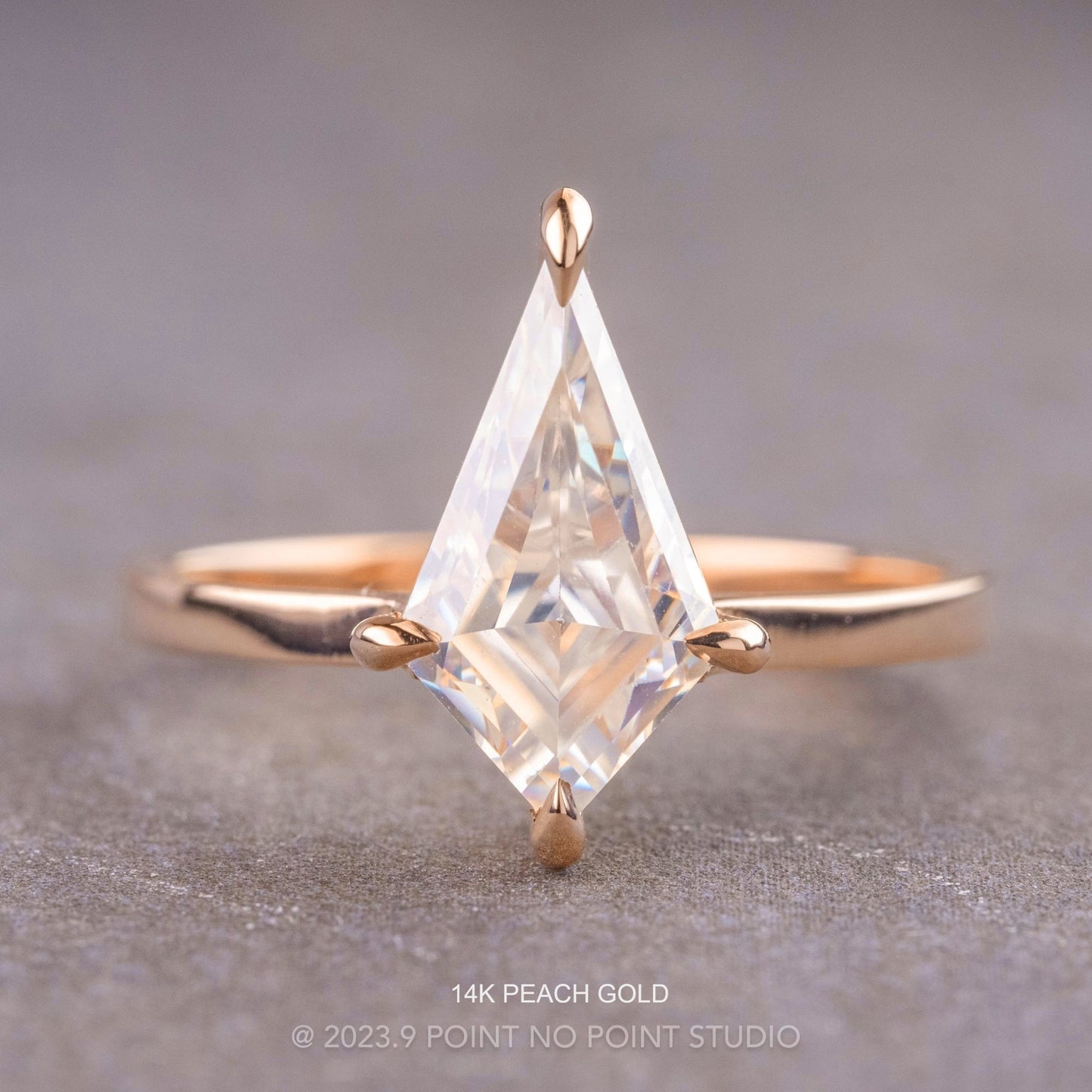 Kite Lab Diamond Engagement Ring, Lark Setting