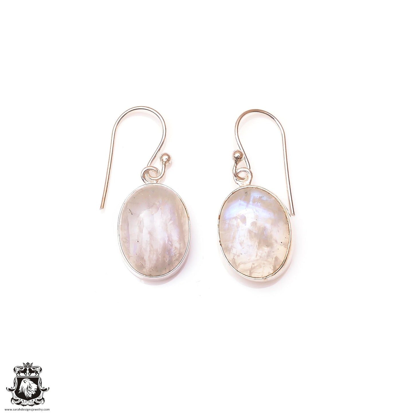 Moonstone Dangle & Drop Earrings 925 Solid (Nickel Free) Sterling Silver Earrings WHOLESALE price / Made in Canada Minimalist Earrings ER9