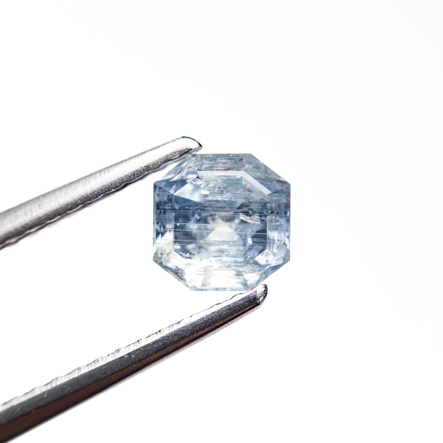 0.91ct 5.09x5.08x3.92mm Cut Corner Square Step Cut Sapphire 23903-13