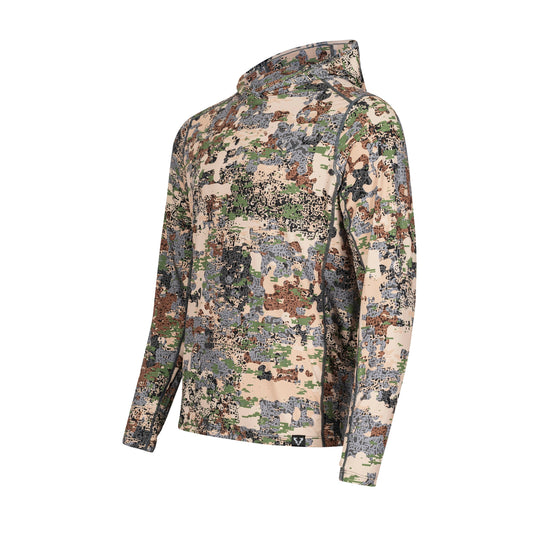 Men's SolAir Hooded Long Sleeve Shirt