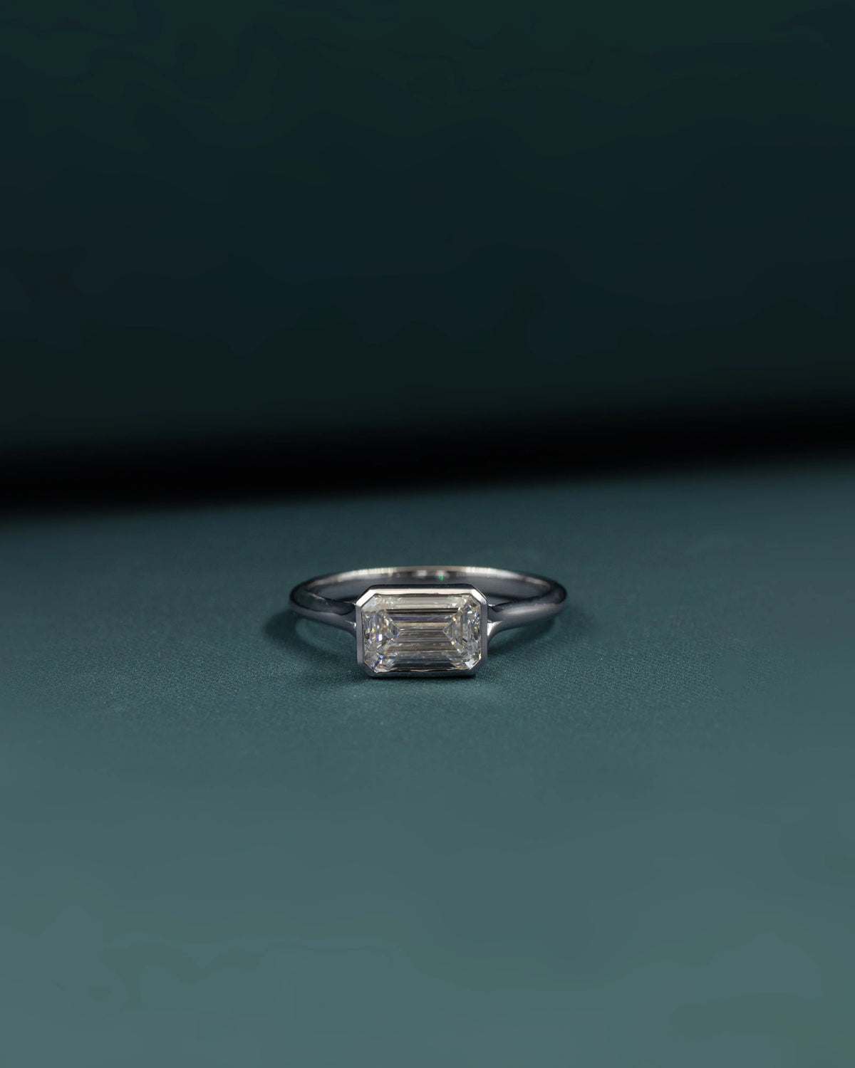 2.03 CTW Emerald Cut CVD Lab-Grown Diamond Solitaire Ring