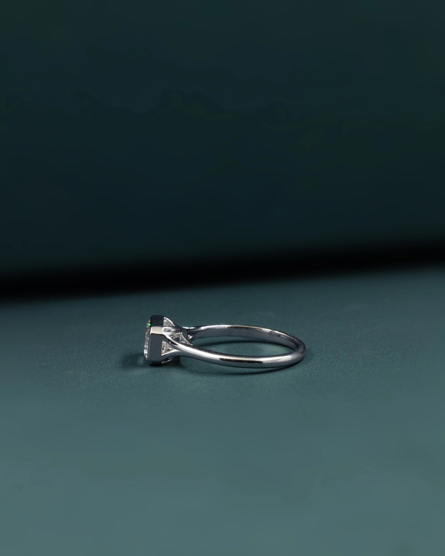 2.03 CTW Emerald Cut CVD Lab-Grown Diamond Solitaire Ring