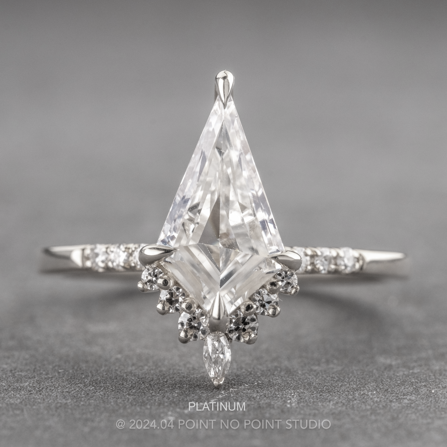 Kite Lab Diamond Engagement Ring, Avaline Setting