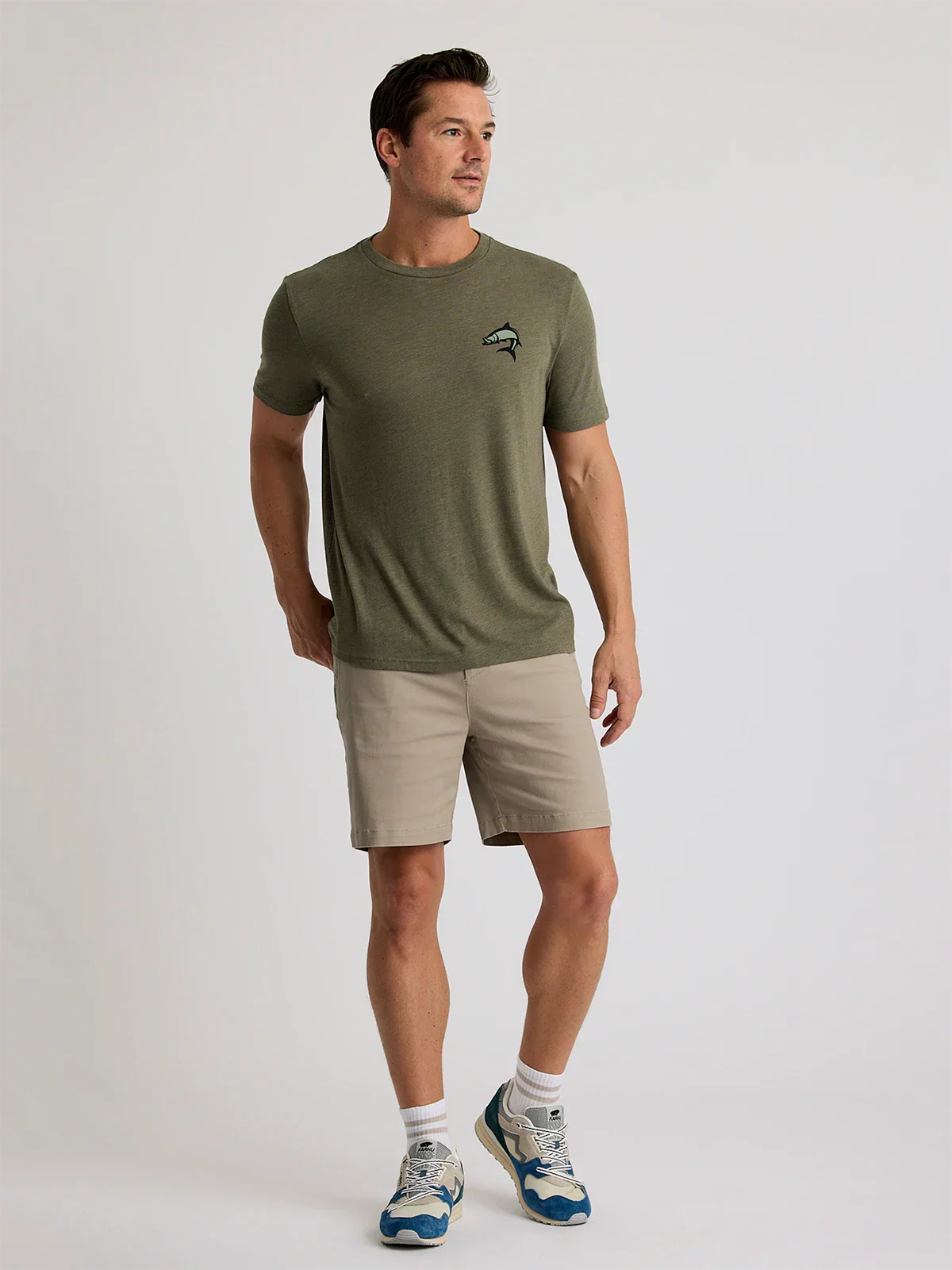 Sabalo Tee - Heather Fatigue