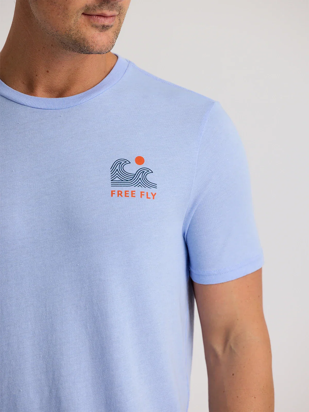 Beach Access Tee - Heather Lavender