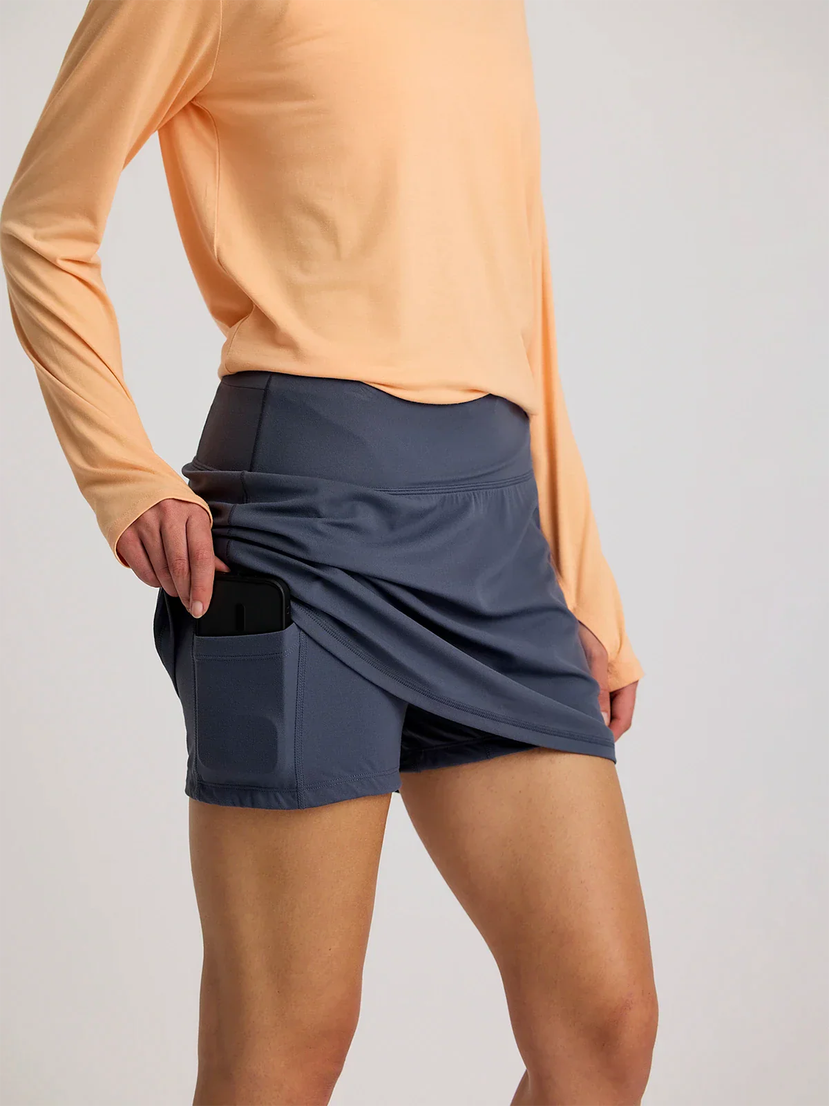 Women's All Day Skort - Storm Cloud