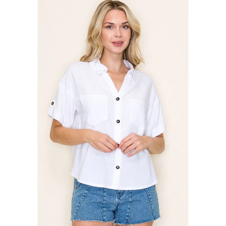 Leona Button Down Shirt