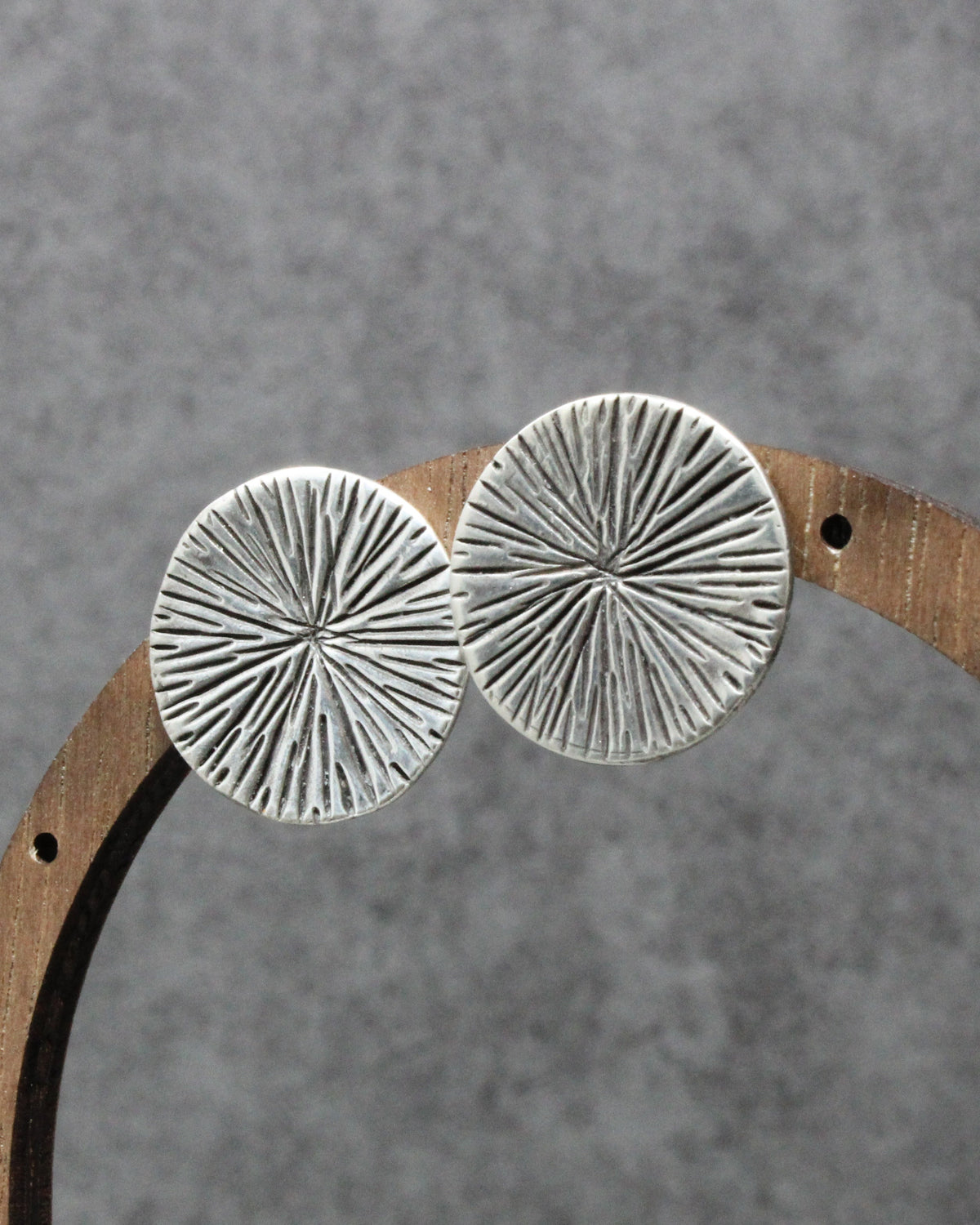 Circle Burst Earrings