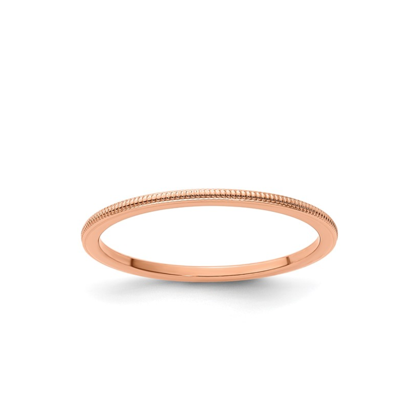 The Milgrain Stacking Ring | 1.2mm