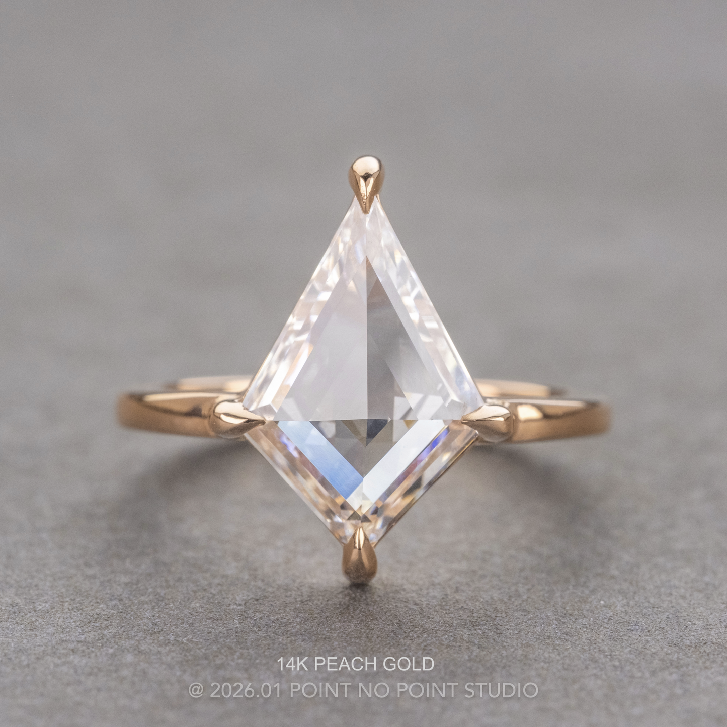 Kite Lab Diamond Engagement Ring, Jane Setting