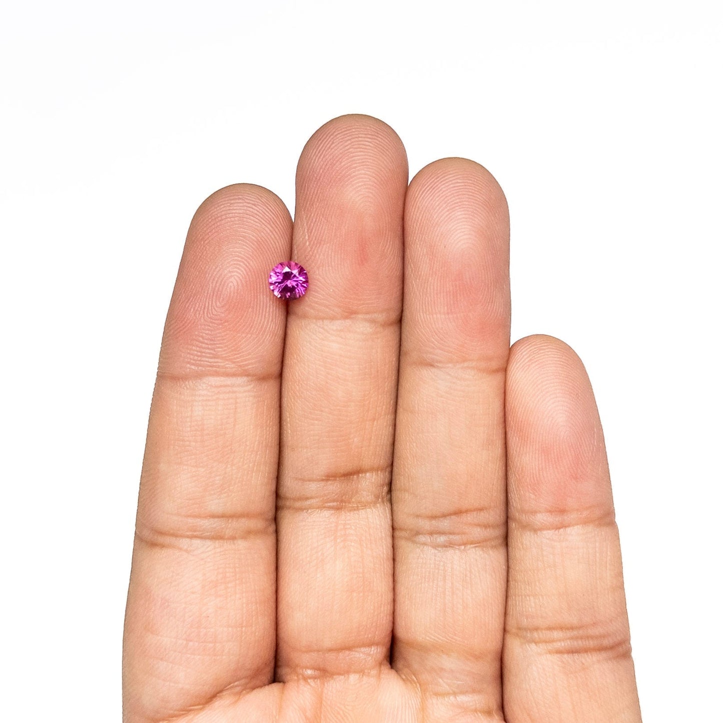0.67ct 5.24x5.24x3.45mm Round Brilliant Sapphire 27956-10