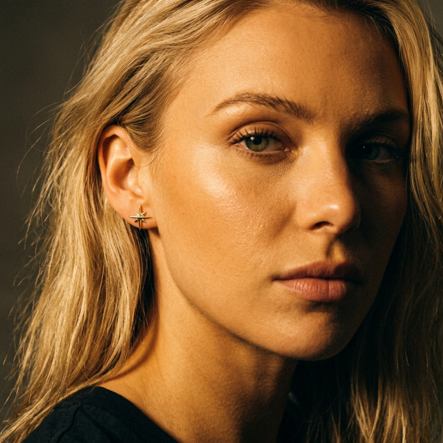 The North Star Studs | Sterling Silver