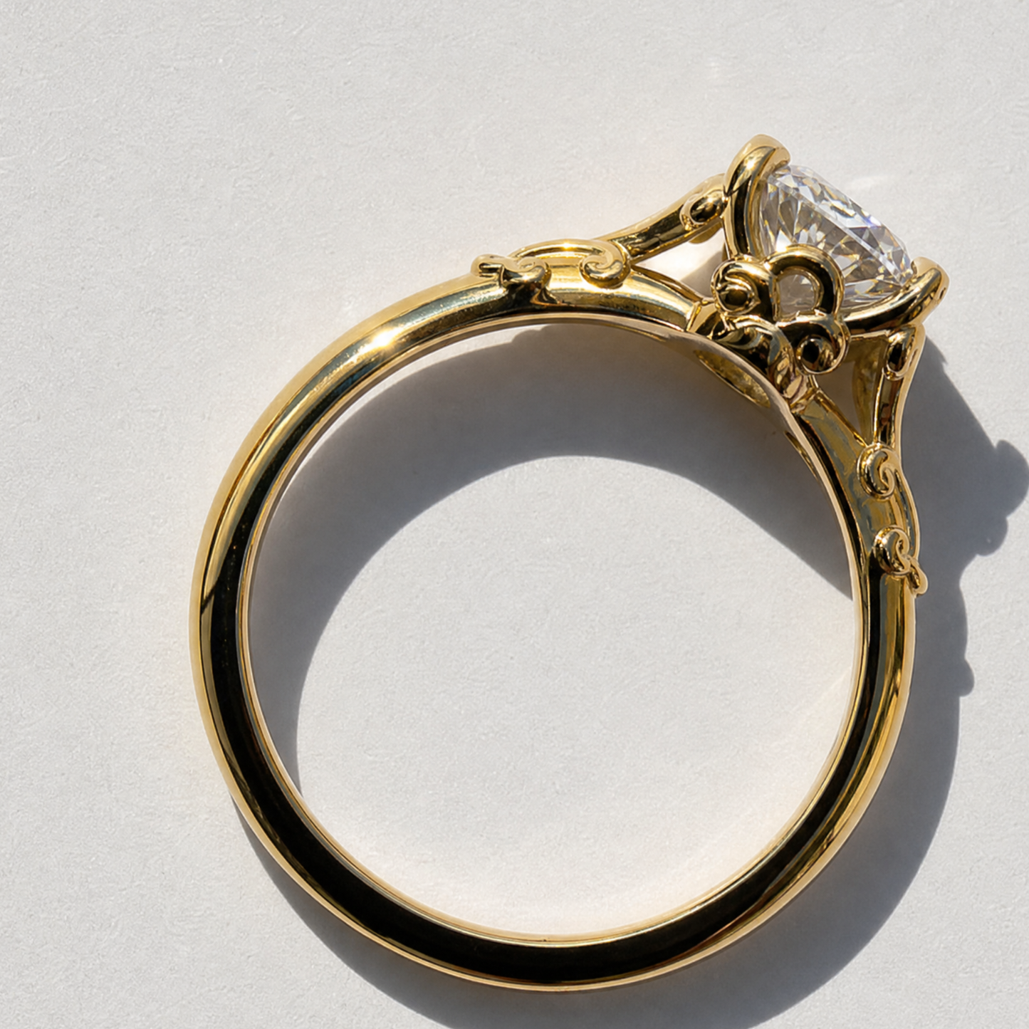 The Side Note Engagement Ring