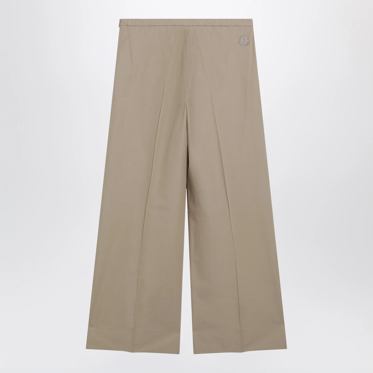 Moncler - Beige cotton trousers