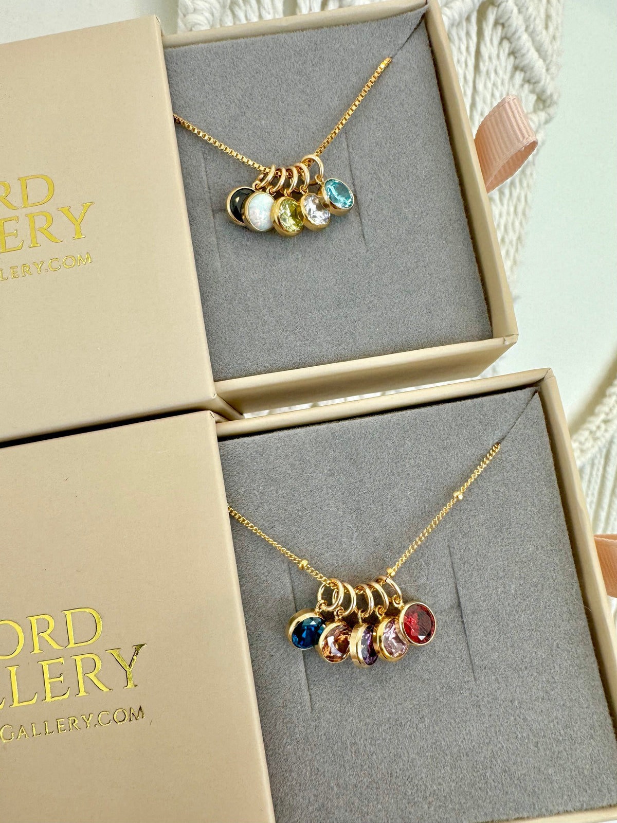 Add-On Birthstone Charms - Gold Filled