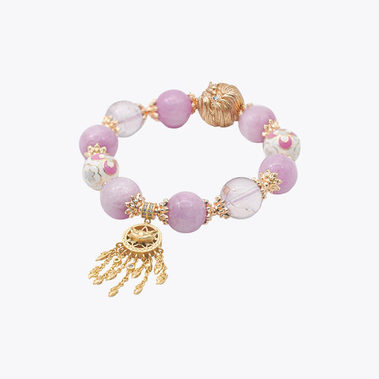 Golden Fox Dreamweaver - Lotus Spirit Bracelet