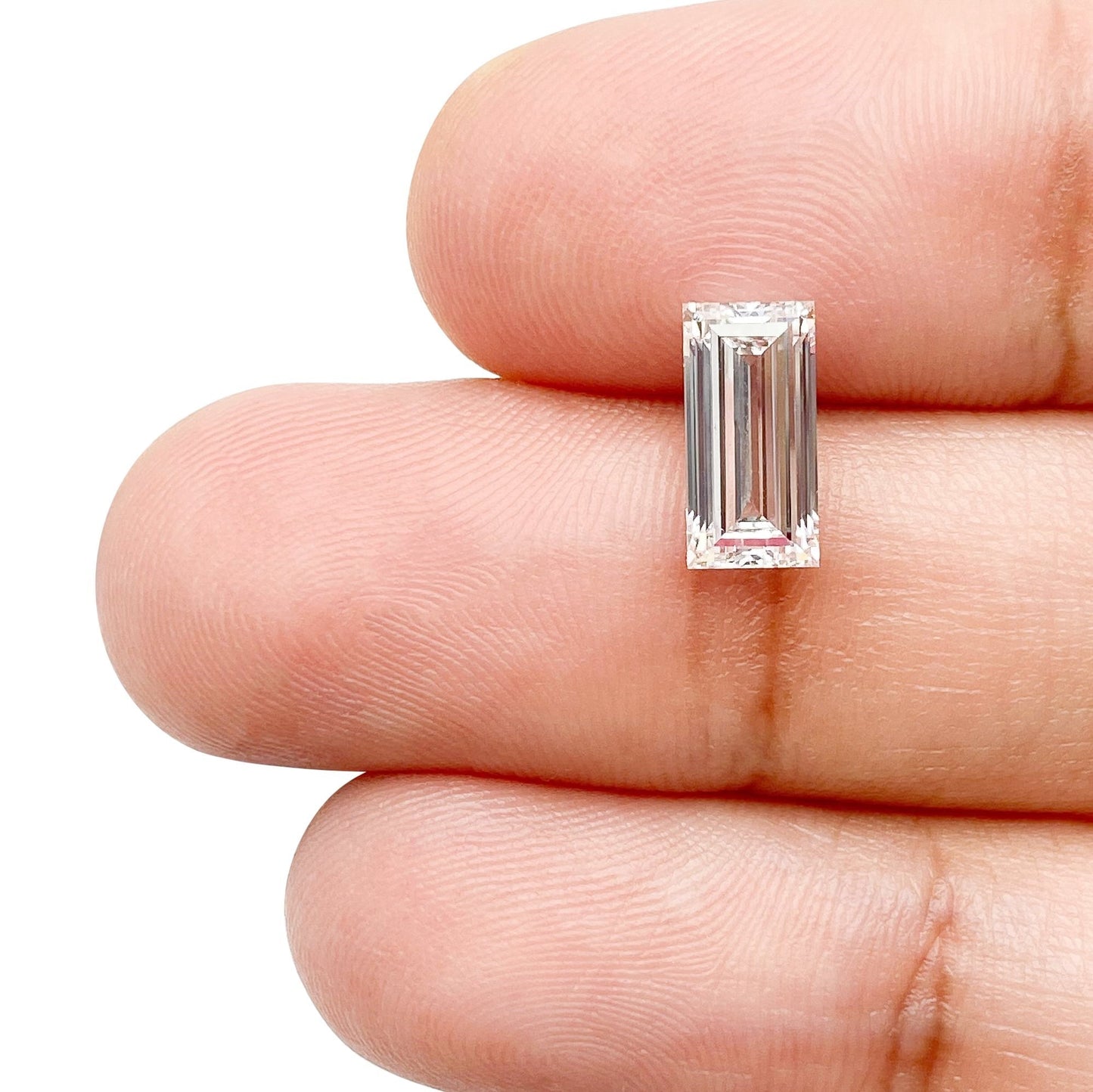1.52ct | E/VS1 Baguette Shape Step Cut Lab Diamond (IGI)