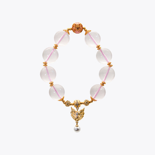 Jade Palace Maiden Lucky Crystal Bracelet
