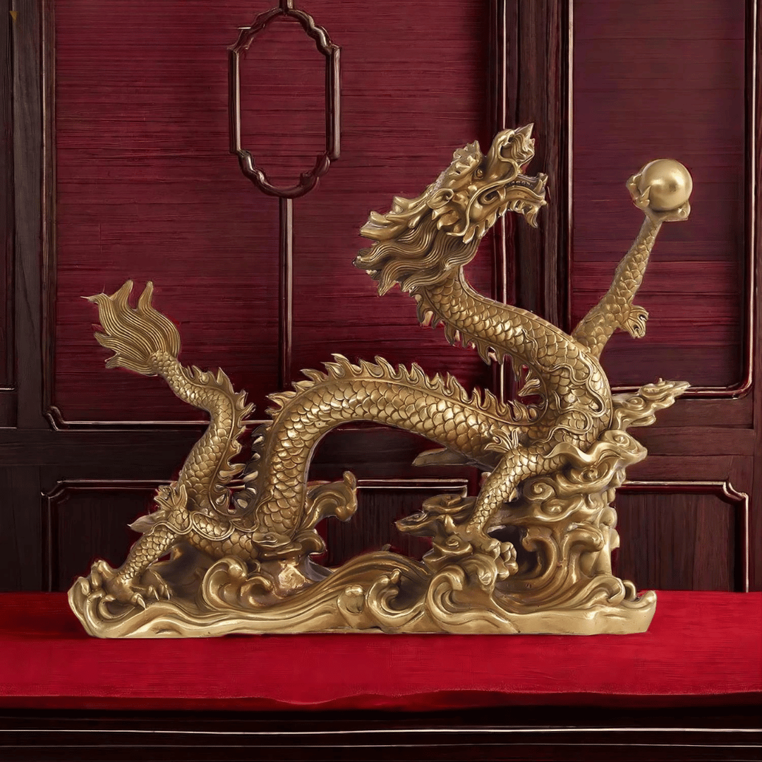 THE ASCENDANT | Traditional Bronze Imperial Dragon