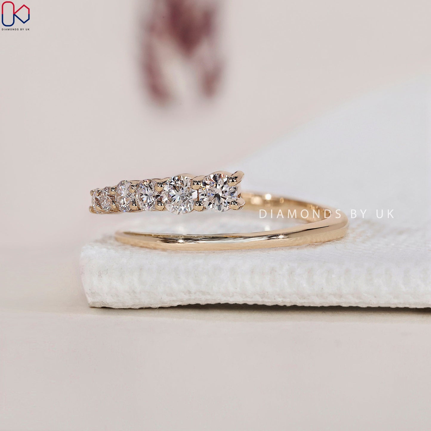 Yellow Gold Wedding Band – Open Gap