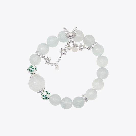 Celestial Fox · Spirit Lily Crystal Bracelet