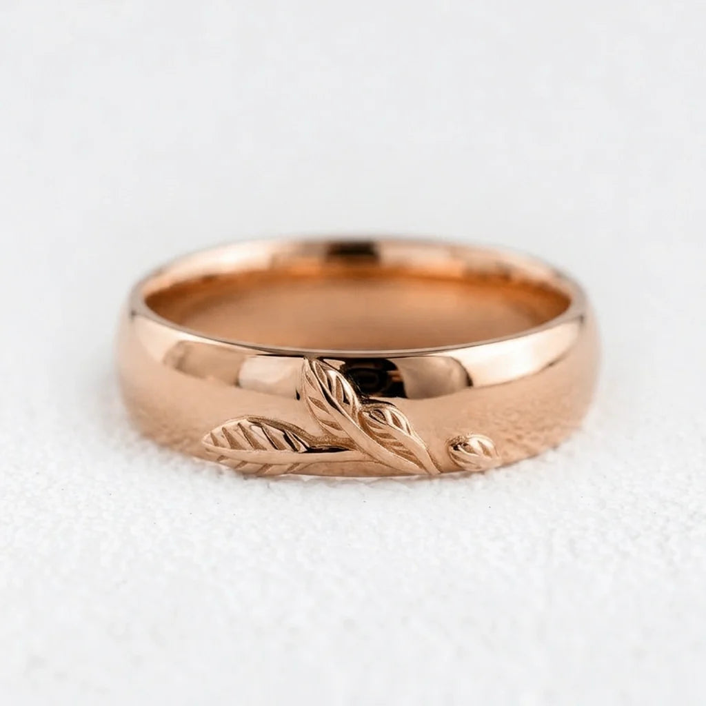 Marcus’s Vein | Artisan Men’s Wedding Band