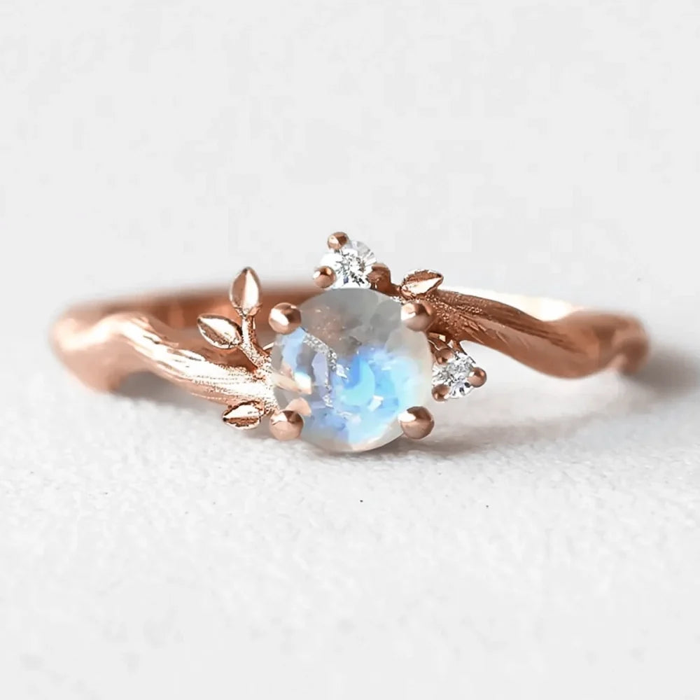 Sylvan Dream | Moonstone Vine Engagement Ring