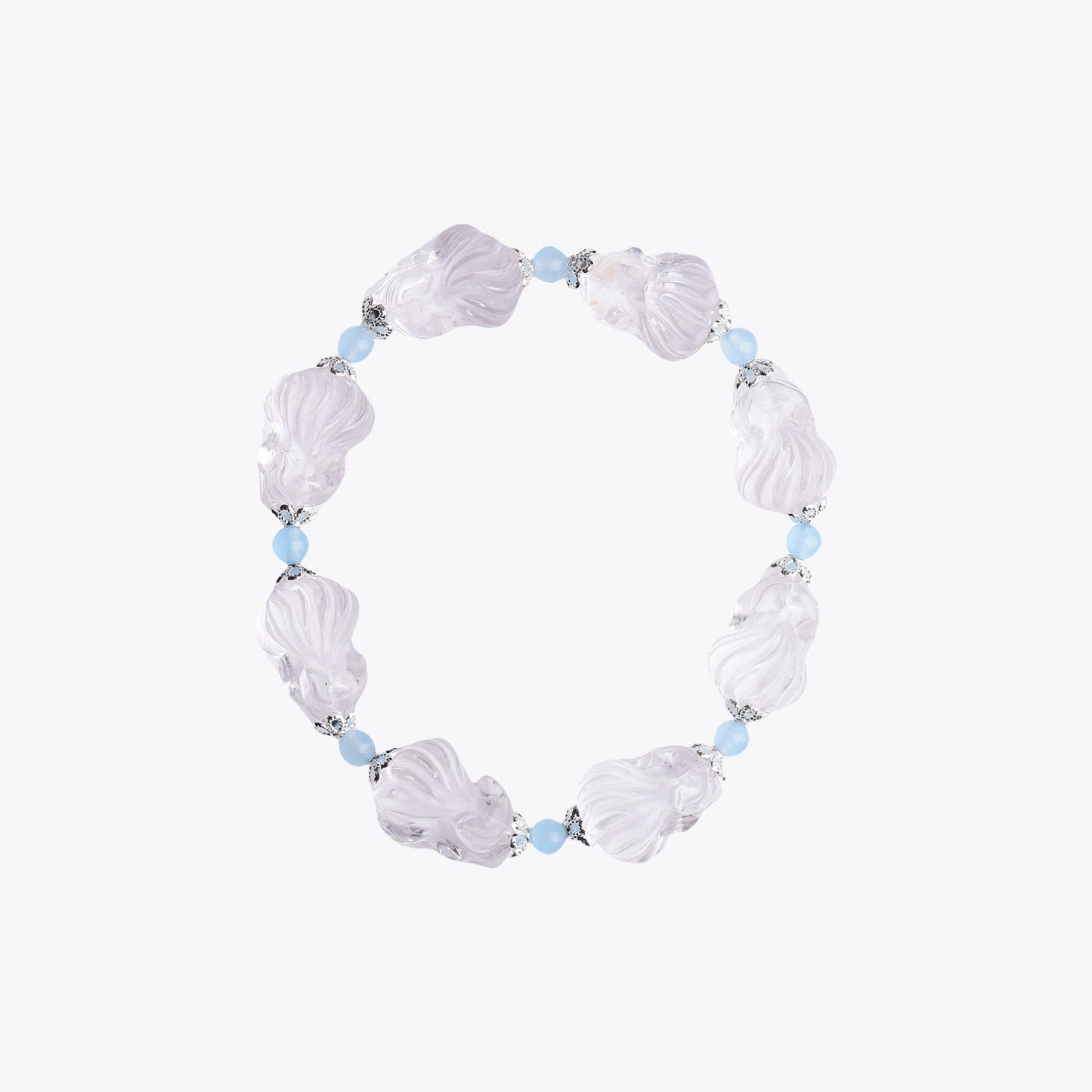 Guardian Fox Amulet Crystal Bracelet (Tushan Protector)