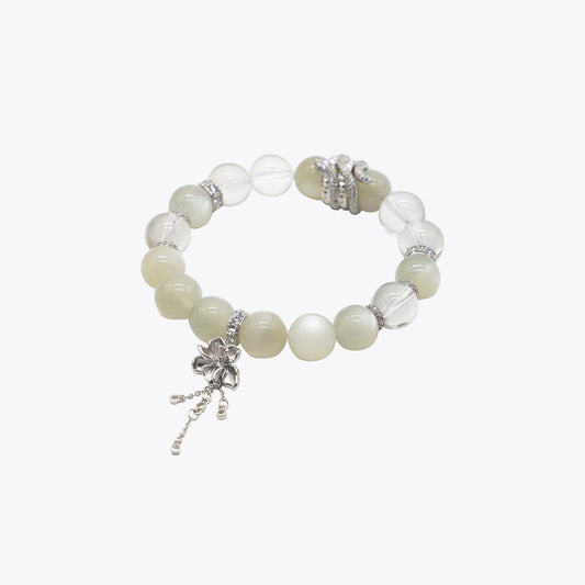 Abundance Amulet·Golden Amber Luck Bracelet - Solar Prosperity Aura